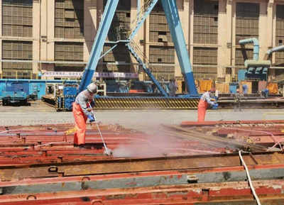 南通中远克莱芬超高压水除锈成套装备如期交付，引领船舶服务绿色变革